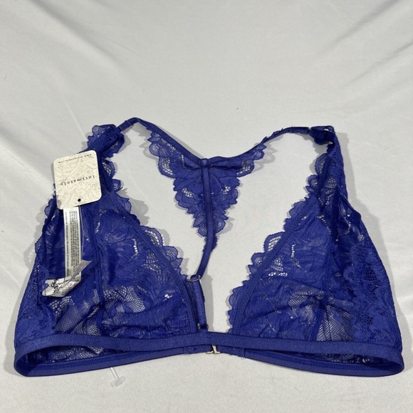 NWT Free People‎ [ Small ] Avery Lace Bralette in Canyon Iris Purple - Picture 7 of 11